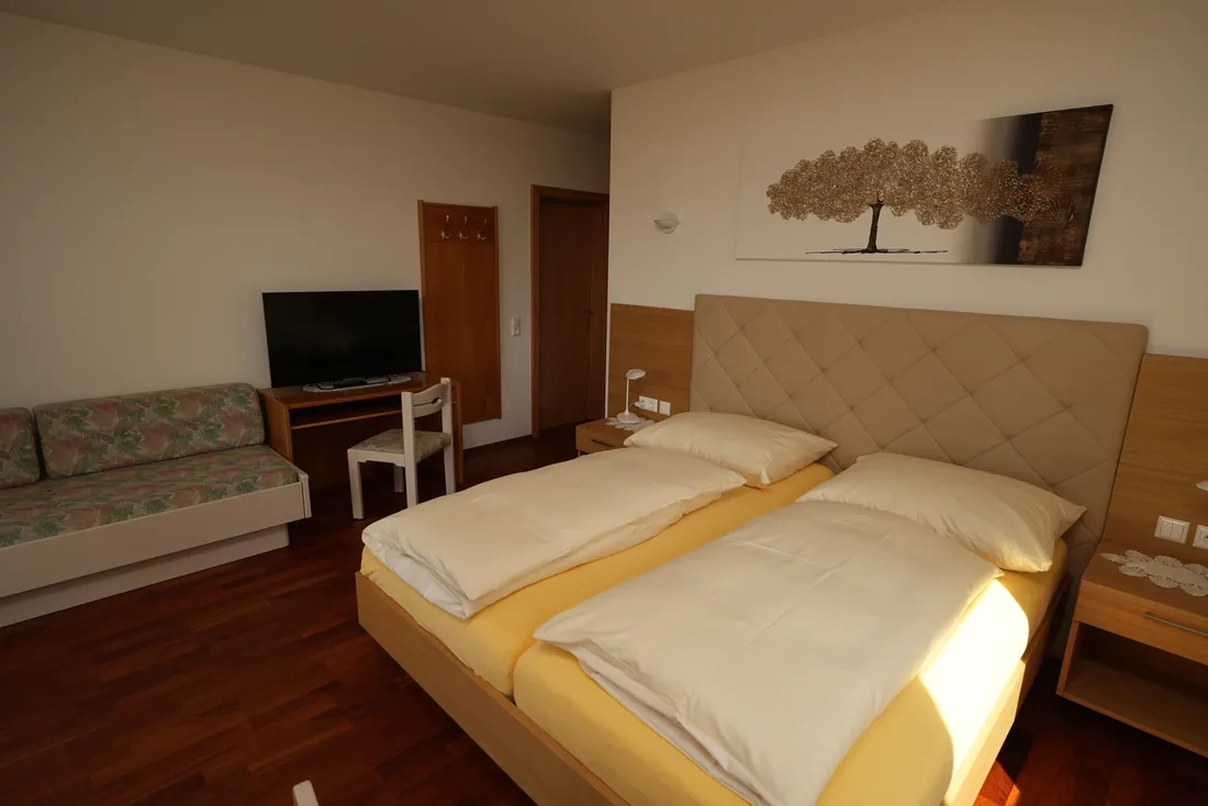 Wohnung 5 – Wohnzimmer (Schlafzimmer 2) – Ansicht 2